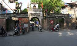 O Quan Chuong Gate in Hanoi Old Quarter - Vietnamtravelblog