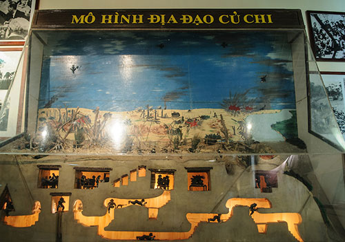 Cu Chi Tunnels map - Cu Chi Tunnels tour from Ho Chi Minh City