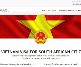 Vietnam visa in South Africa
